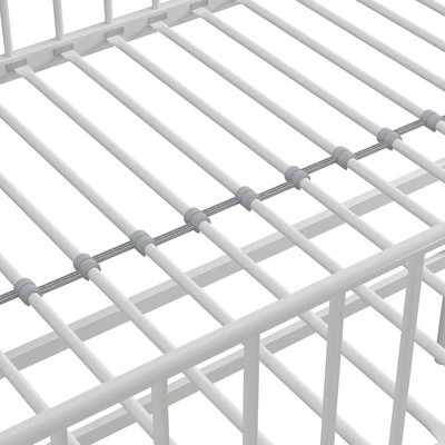 Twin Kaila Metal Loft Bed White - Room & Joy 9 Twin Kaila Metal Loft Bed White - Room & Joy - Image 9