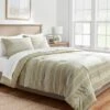 Cotton Woven Stripe Comforter & Sham Set - Threshold™
