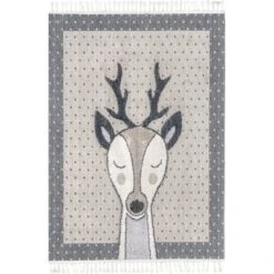 Éléanor Deer Kids Tasseled Area Rug 18 Éléanor Deer Kids Tasseled Area Rug -Home Decoration Store GUEST 6c9e5ba3 520b 4fdc a45b 7026050f328d