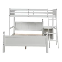 Twin Over Full Loft Bed With Cabinet - ModernLuxe 11 Twin Over Full Loft Bed With Cabinet - ModernLuxe -Home Decoration Store GUEST 6e736ed2 6f32 46ff 9d0a 7e3ea85f9da0