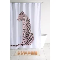 Shiraleah Leopard Shower Curtain -Home Decoration Store GUEST 6ebe1759 46cc 427c ab0e 175b10bd8c50