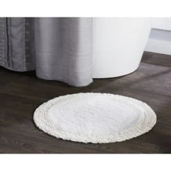 25" Jackie Bath Rug Off White - SKL Home -Home Decoration Store GUEST 71a8e5d8 3b1c 47fa a041 1f15e5827e39