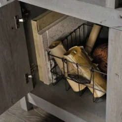 Cannery Bridge Storage Wall Mystic Oak - Sauder -Home Decoration Store GUEST 73d5d88d b9dc 46c3 91e7 100048470e5a