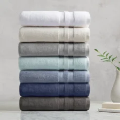6pc Plume Cotton Feather Touch Antimicrobial Bath Towel Set - Beautyrest 14 6pc Plume Cotton Feather Touch Antimicrobial Bath Towel Set - Beautyrest -Home Decoration Store GUEST 73e147b7 0df5 4a1e 8d4f 6160f15877b3
