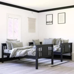 Twin Over Twin Miller Wood Bunk Bed - Room & Joy -Home Decoration Store GUEST 75aa7de5 eb2c 4bba af46 127c1455acc6