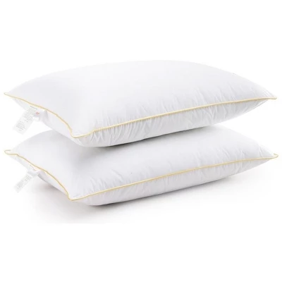 Cheer Collection Luxurious Gel Fiber Filled Bed Pillows Set Of 2 5 Cheer Collection Luxurious Gel Fiber Filled Bed Pillows Set Of 2 - Image 5