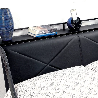 Wapiti Racer Car Youth Bed Silver/Gun Metal - MiBasics 2 Wapiti Racer Car Youth Bed Silver/Gun Metal - MiBasics - Image 2