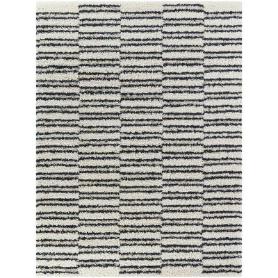Forbes Striped Shag Kids' Rugs White - Balta Rugs 5 Forbes Striped Shag Kids' Rugs White - Balta Rugs - Image 5