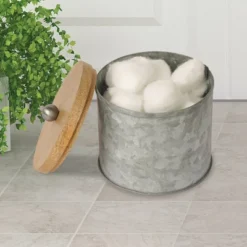 Confetti Collection Cotton Container - Nu Steel -Home Decoration Store GUEST 799e50b1 889d 43ef b574 79b1cc33d727