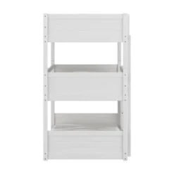 Twin Capri Wood Triple Bunk Bed White - Hillsdale Furniture -Home Decoration Store GUEST 79e3167d e4ec 4d2d ad7e 0069d2a55f7e