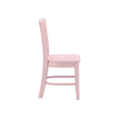 Set Of 2 Romilly Kids' Chairs Pink - Linon 4 Set Of 2 Romilly Kids' Chairs Pink - Linon - Image 4