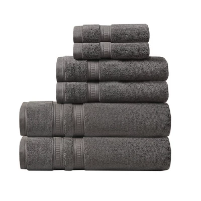 6pc Plume Cotton Feather Touch Antimicrobial Bath Towel Set - Beautyrest 7 6pc Plume Cotton Feather Touch Antimicrobial Bath Towel Set - Beautyrest - Image 7