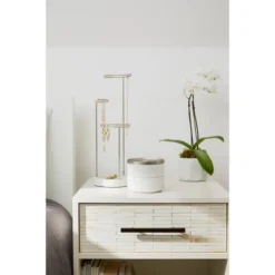 Tesora Jewelry Box White - Umbra 22 Tesora Jewelry Box White - Umbra -Home Decoration Store GUEST 7bff1d8a 3087 454c a52a 4f45e84ba3a7