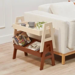 ECR4Kids Adjustable Stacking Shelf With Full Edge, Bookcase -Home Decoration Store GUEST 7c3aa8dc 9086 4ae1 8c83 a1a4fb304833