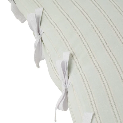 Laura Ashley Madelynn 100% Cotton Duvet Cover Bonus Set Blue 5 Laura Ashley Madelynn 100% Cotton Duvet Cover Bonus Set Blue - Image 5