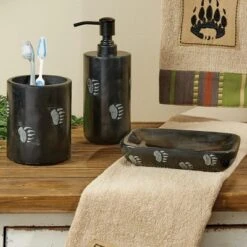 Park Designs Wild Woods Bear Toothbrush Holder