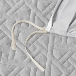 N Natori 3pc Origami Oversized Knit Quilted Top Duvet Cover Mini Set Gray -Home Decoration Store GUEST 7edeed28 de5f 445b 86b3 68f6f945f561