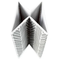 Set Of 4 11" X 11" X 11" Nonwoven Polyester Herringbone Square Storage Cube Gray - Design Imports -Home Decoration Store GUEST 7f5a2b1c 19eb 4395 9e1f 0814eb2aeb38