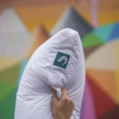 Contour Sleepgram Bed Support Adjustable Hypoallergenic Cool Sleeping Loft Soft Pillow With Removeable Microfiber Cover, Queen Size, White (2 Pack) -Home Decoration Store GUEST 7ff8c44c 9e2e 4391 8da3 e8e00ec38267