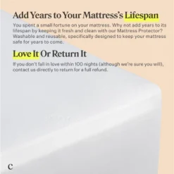 Coop Home Goods Ultra Luxe Waterproof Mattress Protector -Home Decoration Store GUEST 831c3031 c537 42a7 afcf de60642db223