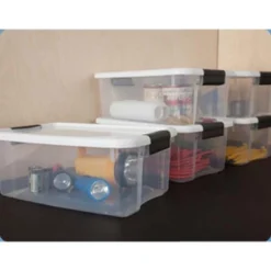 Sterilite 4 Sets Of 116-Quart & 6 Sets Of 18-Quart Heavy-Duty Stackable Clear Latch Lid Storage Container Tote For Home Organization 9 Sterilite 4 Sets Of 116-Quart & 6 Sets Of 18-Quart Heavy-Duty Stackable Clear Latch Lid Storage Container Tote For Home Organization -Home Decoration Store GUEST 857f54ec aec4 493e a4a0 f69caa8463f8