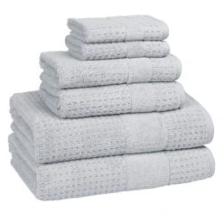 6pc Checkered Bath Towel Set - Cassadecor -Home Decoration Store GUEST 85d6c21a 838b 476c b10d 5a1460573dea
