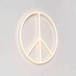 Peace Neon Kids' Wall Decor - Pillowfort™ -Home Decoration Store GUEST 8760d761 38ac 400d bbca 2f8c901697c9