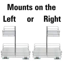 Household Essentials Double-Sided Pantry Organizer Nickel -Home Decoration Store GUEST 877f1783 e642 4125 9ec0 2eedc0b1931a