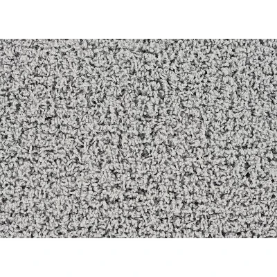 2pc Shaggy Nylon Washable Bathroom Rug Set Platinum Gray - Garland Rug 2 2pc Shaggy Nylon Washable Bathroom Rug Set Platinum Gray - Garland Rug - Image 2