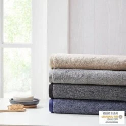 6pc Marle Cotton Dobby Yarn Dyed Towel Set - Woolrich -Home Decoration Store GUEST 8835e4c3 cc47 4985 ab96 ce3921b5d704
