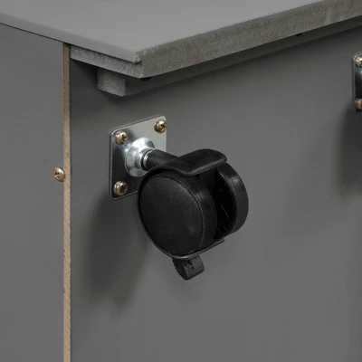 Twin Over Full Loft Bed With Cabinet - ModernLuxe 8 Twin Over Full Loft Bed With Cabinet - ModernLuxe - Image 8