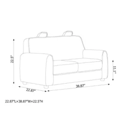 Upholstered Kids' Sofa Gray - Pillowfort™ -Home Decoration Store GUEST 8bd0e36e 147c 4c1d bcfb 73703a97ebdd