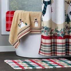 2pc Rustic Plaid Snowman Hand Towel Set Wheat - SKL Home -Home Decoration Store GUEST 8c7d0fe9 0bdb 4118 9fca f29489a1ae83