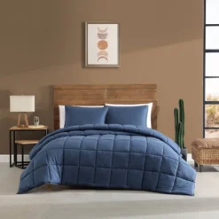 Mesa Microfiber Comforter Set Blue - Wrangler -Home Decoration Store GUEST 8cac0d6a 2214 4b04 b4cb 723cf6b3306c