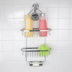 Home Basics Chrome Plated Steel Shower Caddy 7 Home Basics Chrome Plated Steel Shower Caddy -Home Decoration Store GUEST 8cc0975f c0d5 4839 bbee 86756b653950