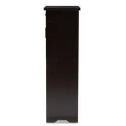 Bienna Modern And Contemporary Finished Shoe Cabinet Dark Brown - Baxton Studio -Home Decoration Store GUEST 8f11de66 b9bc 4aea ac6b 1f33286b6f15