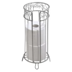 MDesign Decorative Metal Toilet Paper Storage Holder Stand, 3 Rolls -Home Decoration Store GUEST 8f70f02f be9e 459d ae7a 83ab7d1a9355