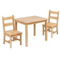 Flash Furniture Kids Solid Hardwood Table And Chair Set For Playroom, Bedroom, Kitchen - 3 Piece Set 29 Flash Furniture Kids Solid Hardwood Table And Chair Set For Playroom, Bedroom, Kitchen - 3 Piece Set -Home Decoration Store GUEST 906f23c6 d3f0 472e aa20 cba3e96e665a