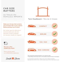 Twin Aviron Bookcase Headboard - South Shore -Home Decoration Store GUEST 9212e430 5d19 4991 b135 6f2b50b8059b