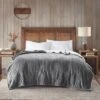 Woolrich Electric Plush To Berber Bed Blanket