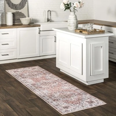 NuLOOM Ama Persian Stain-Resistant Machine Washable Area Rug 1 NuLOOM Ama Persian Stain-Resistant Machine Washable Area Rug