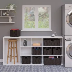 3pc Melanie Woven Fiber 3 Small Basket Set Chocolate - Winsome -Home Decoration Store GUEST 94c84fcf ee80 4cb6 9ff3 b20c485d8819