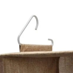 Household Essentials 4 Pocket Wide Organizer With Hangbar Latte -Home Decoration Store GUEST 95f64789 fe1a 493e aa34 7dd617c21c6b