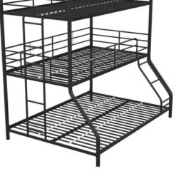 Twin/Twin/Full Zeke Triple Metal Bunk Bed - Room & Joy -Home Decoration Store GUEST 96d01948 3da2 4bd7 a549 1fdd99f0d91e