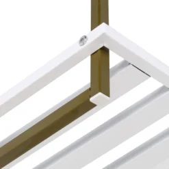 Honey-Can-Do 2 Tier Square Tube Shoe Rack Olive And White -Home Decoration Store GUEST 980b394e 142c 4fa2 b680 b468ce017cb7