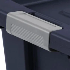 Sterilite Tuff1 18 Gallon Plastic Stackable Basement Garage Attic Storage Organizer Tote Container Bin With Latching Lid, Dark Indigo Blue (24 Pack) -Home Decoration Store GUEST 9b847267 2c7e 4fc4 b29c 655274d27987