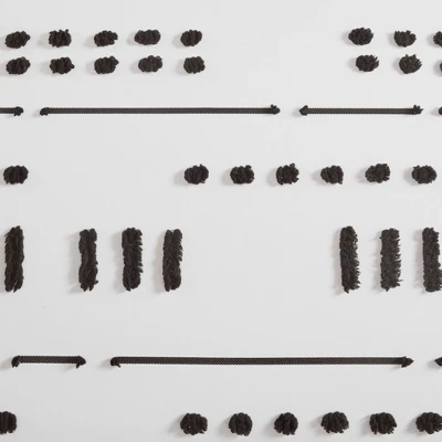 Intelligent Design Milani Clip Jacquard Duvet Cover Set Black/White 4 Intelligent Design Milani Clip Jacquard Duvet Cover Set Black/White - Image 4