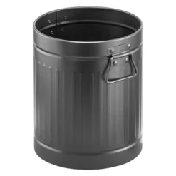 MDesign Metal Trash Can Wastebasket, Garbage Container Bin, Handles 15 MDesign Metal Trash Can Wastebasket, Garbage Container Bin, Handles -Home Decoration Store GUEST 9d52803a 427a 444b 96c0 32099851e67d