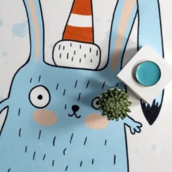 NuLOOM Eowyn Modern Rabbit Machine Washable Kids Area Rug -Home Decoration Store GUEST a1bace91 e7ef 4a74 8750 9e1e2ec31316