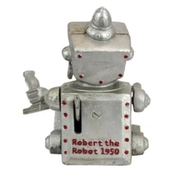 Design Toscano Robert The Robot Die-Cast Iron Mechanical Coin Bank -Home Decoration Store GUEST a2c08621 de3d 4e0a b367 74b0bf1a485e